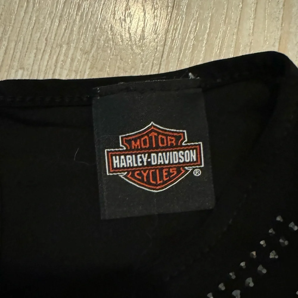 Harley Davidson black tank top w/bling - Picture 5 of 5